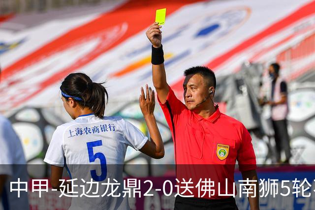 中甲-延边龙鼎2-0送佛山南狮5轮不胜 多明戈斯角球破门徐继祖建功